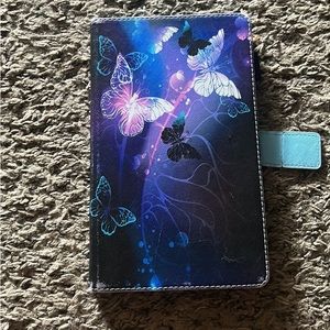 Amazon tablet with case and memory card